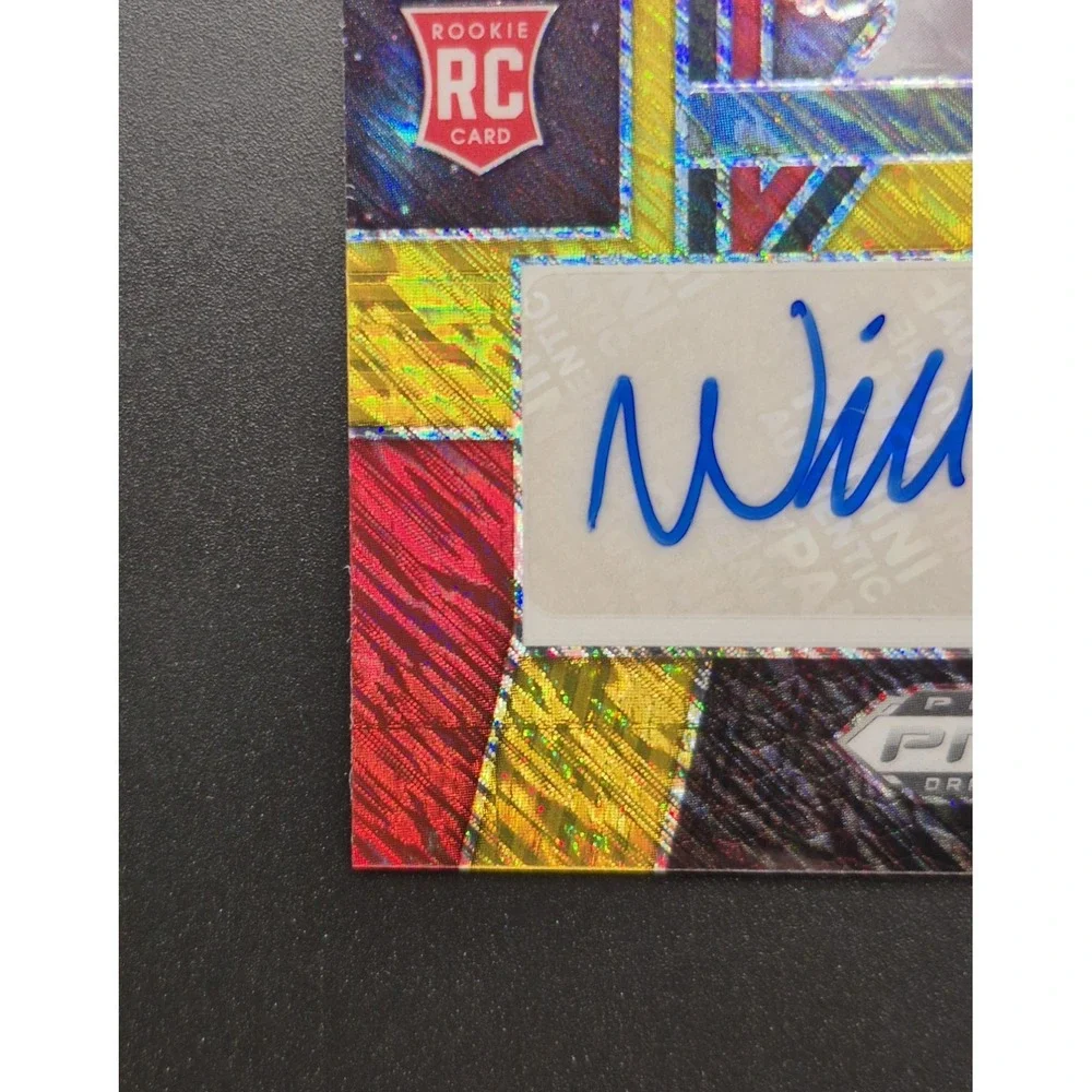 2025 Prizm Draft Picks Will Howard #SSS-WHD Saturday Star Auto Gold Shimmer /15